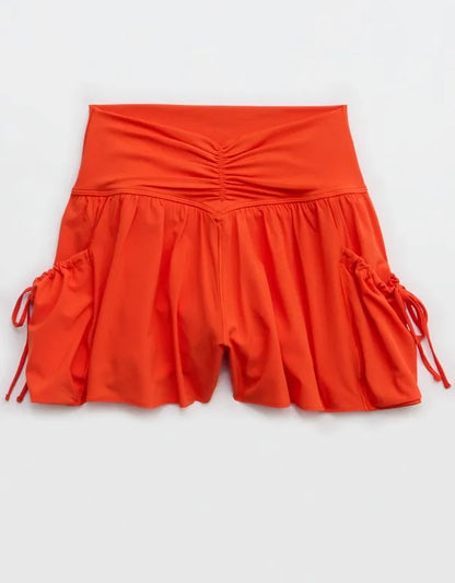 OFFLINE By Aerie Real Me Ruched Pocket Flowy Short