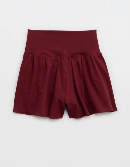 OFFLINE By Aerie Real Me Seersucker Crossover Flowy Short