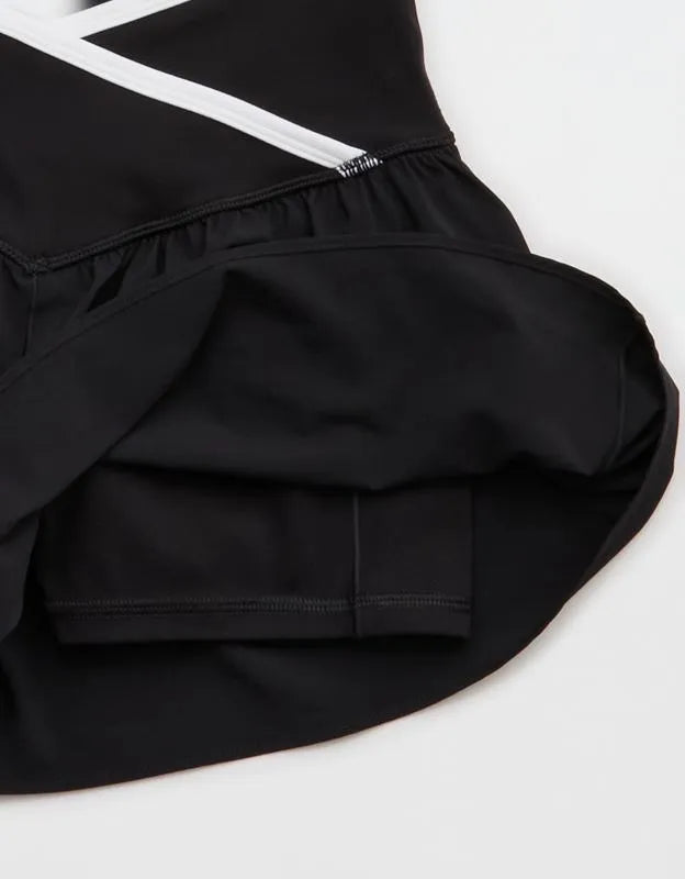 OFFLINE By Aerie Real Me Tipped Crossover Flowy Short