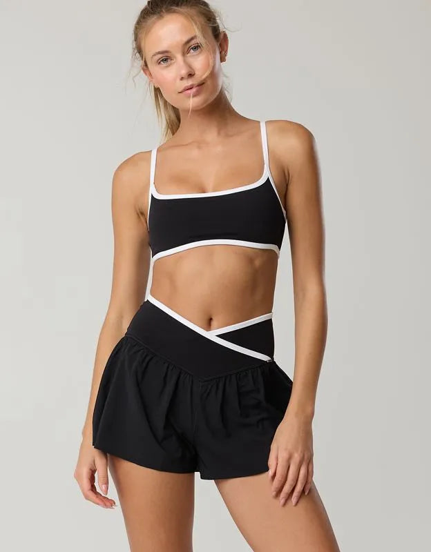 OFFLINE By Aerie Real Me Tipped Crossover Flowy Short