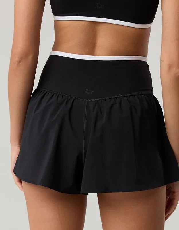 OFFLINE By Aerie Real Me Tipped Crossover Flowy Short
