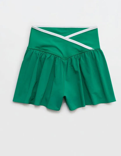 OFFLINE By Aerie Real Me Tipped Crossover Flowy Short