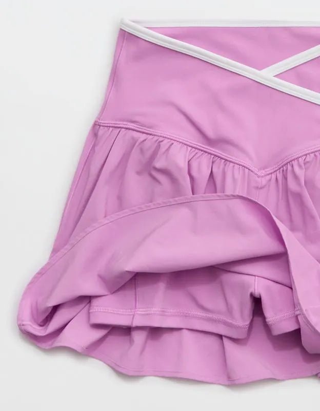 OFFLINE By Aerie Real Me Tipped Crossover Flowy Short