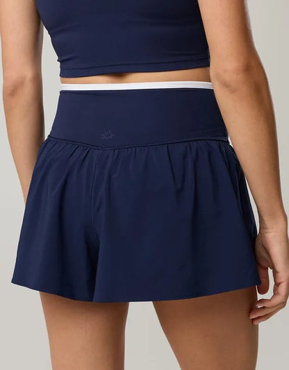 OFFLINE By Aerie Real Me Tipped Crossover Flowy Short