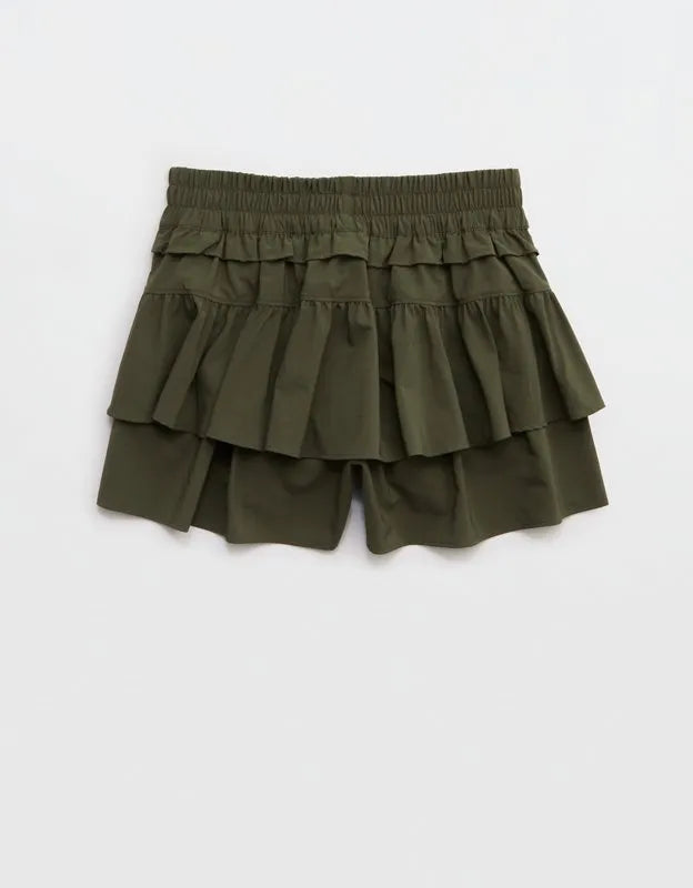 OFFLINE By Aerie Layered Ruffle Short