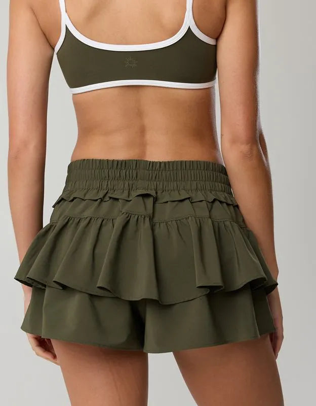 OFFLINE By Aerie Layered Ruffle Short