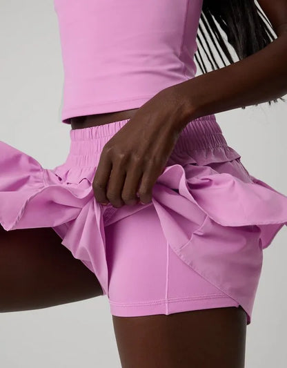 OFFLINE By Aerie Layered Ruffle Short