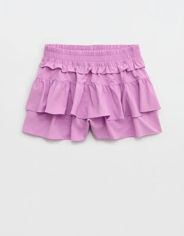 OFFLINE By Aerie Layered Ruffle Short