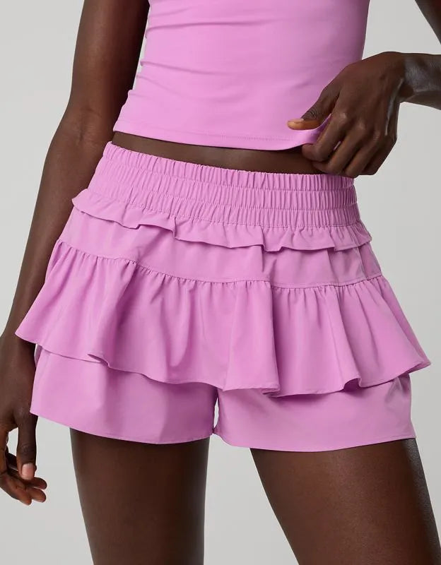 OFFLINE By Aerie Layered Ruffle Short