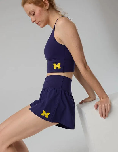 Michigan Wolverines OFFLINE By Aerie Crossover Flowy Short