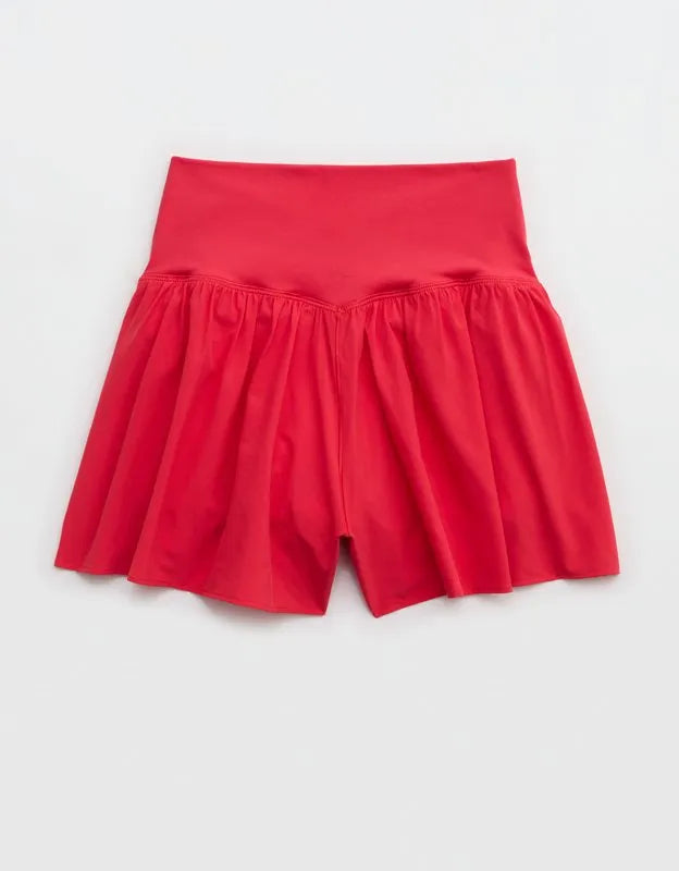Georgia Bulldogs OFFLINE By Aerie Crossover Flowy Short.