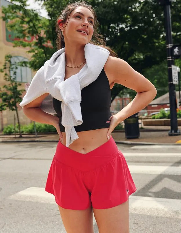 Georgia Bulldogs OFFLINE By Aerie Crossover Flowy Short.