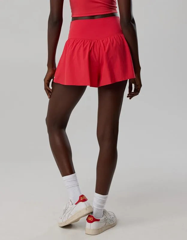 Georgia Bulldogs OFFLINE By Aerie Crossover Flowy Short.