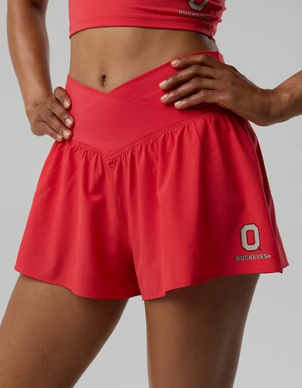 Ohio State Buckeyes OFFLINE By Aerie Crossover Flowy Short