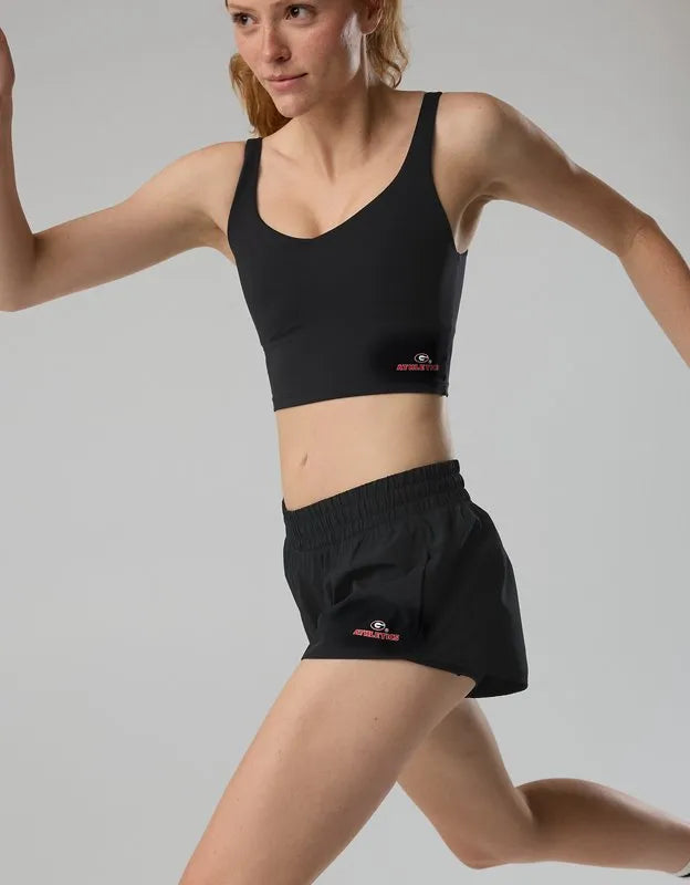 Georgia Bulldogs OFFLINE By Aerie 2" Hot Stuff Short