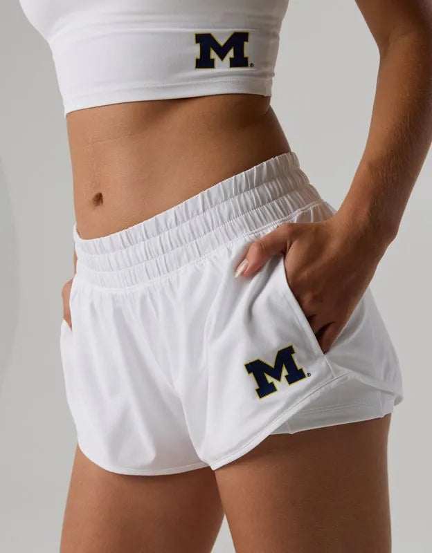 Michigan Wolverines OFFLINE By Aerie 2" Hot Stuff Short