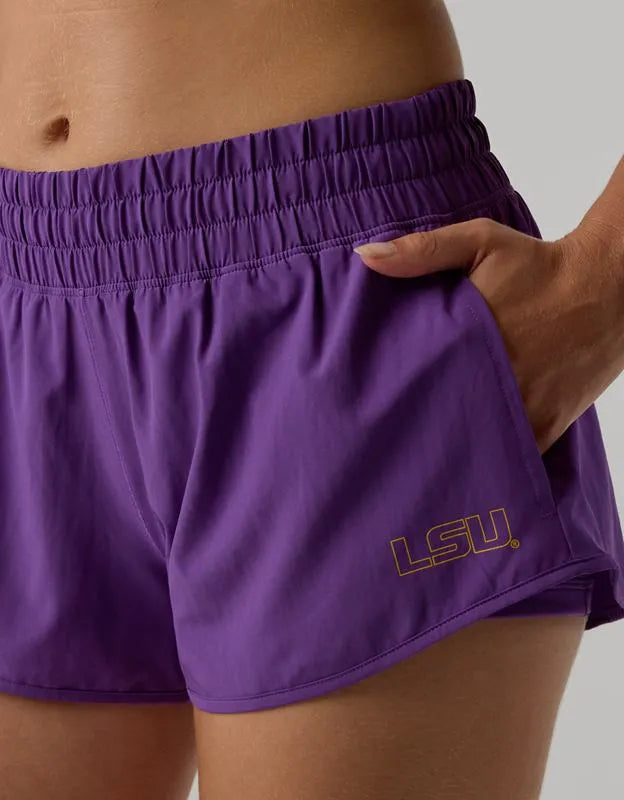 LSU Tigers OFFLINE By Aerie 2" Hot Stuff Short