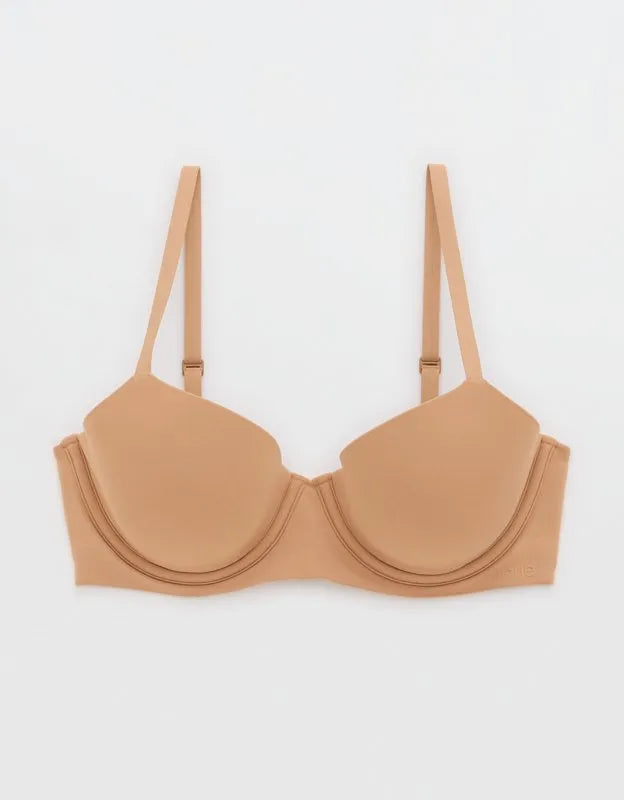 SMOOTHEZ Seamless Demi Lightly Lined Bra