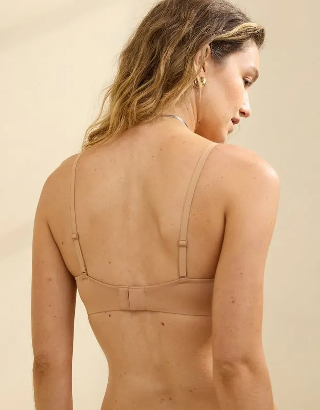 SMOOTHEZ Seamless Demi Lightly Lined Bra