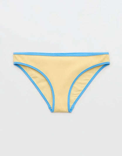 Aerie Ribbed Full Coverage Classic Bikini Bottom
