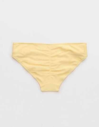 Aerie Shine Ruched Full Coverage Bikini Bottom