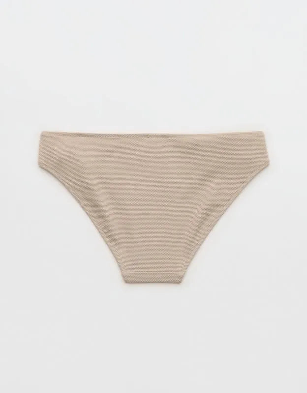Aerie Pique Full Coverage Bikini Bottom