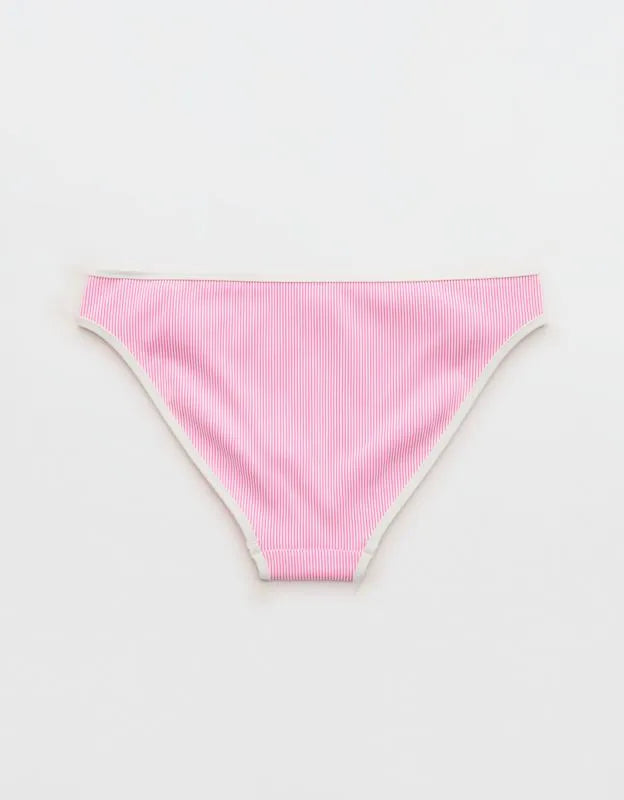 Aerie Ribbed Full Coverage Classic Bikini Bottom