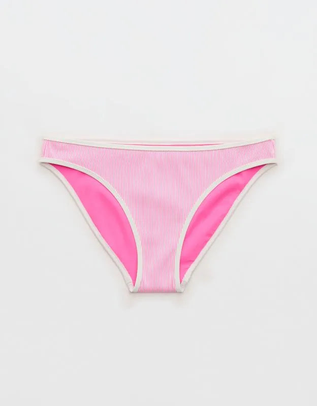 Aerie Ribbed Full Coverage Classic Bikini Bottom