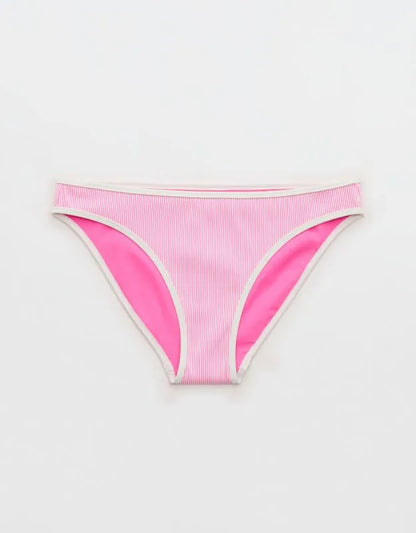 Aerie Ribbed Full Coverage Classic Bikini Bottom