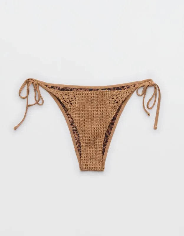 Aerie The Sunbun Crochet Bikini Bottom