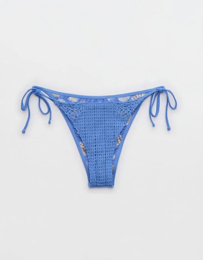 Aerie The Sunbun Crochet Bikini Bottom