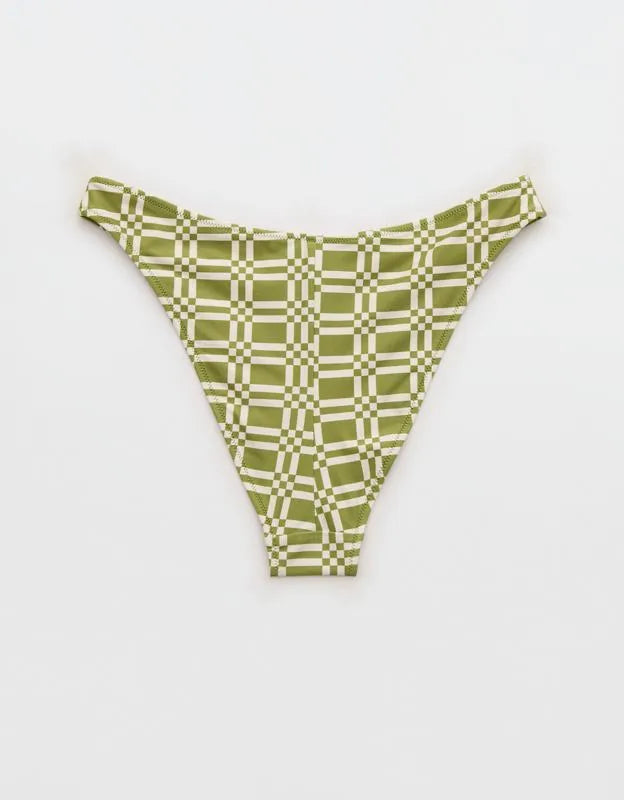 Aerie Mid Rise Cheeky Bikini Bottom