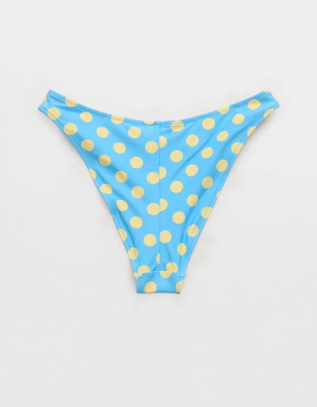 Aerie Mid Rise Cheeky Bikini Bottom