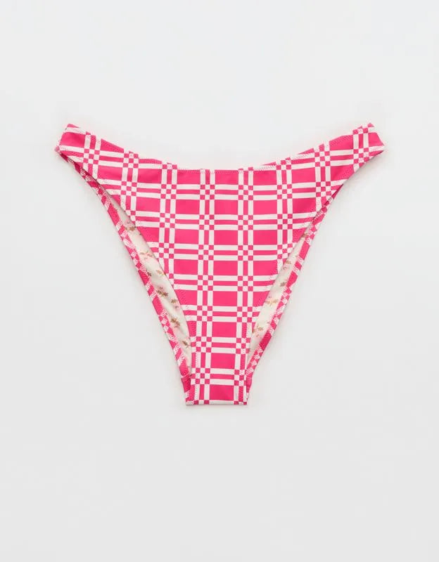 Aerie Mid Rise Cheeky Bikini Bottom