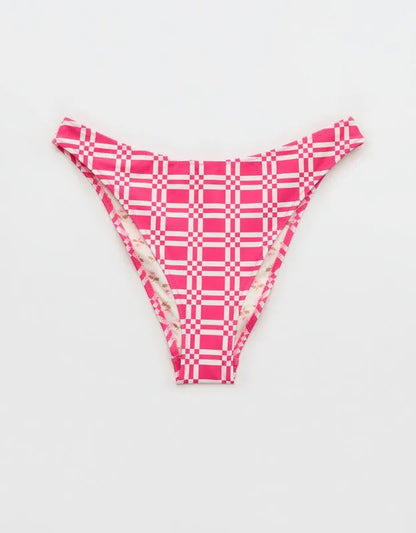 Aerie Mid Rise Cheeky Bikini Bottom