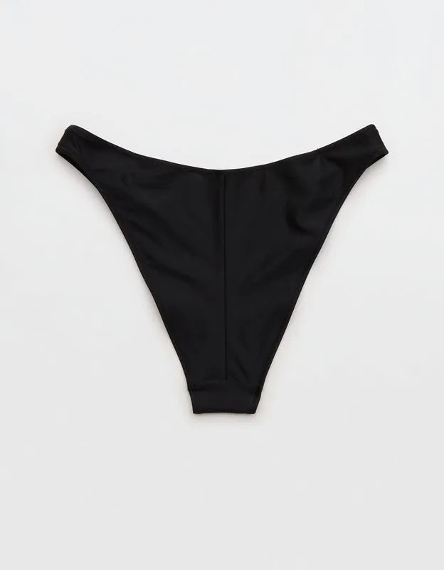 Aerie Mid Rise Cheeky Bikini Bottom