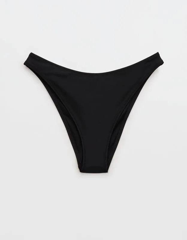 Aerie Mid Rise Cheeky Bikini Bottom