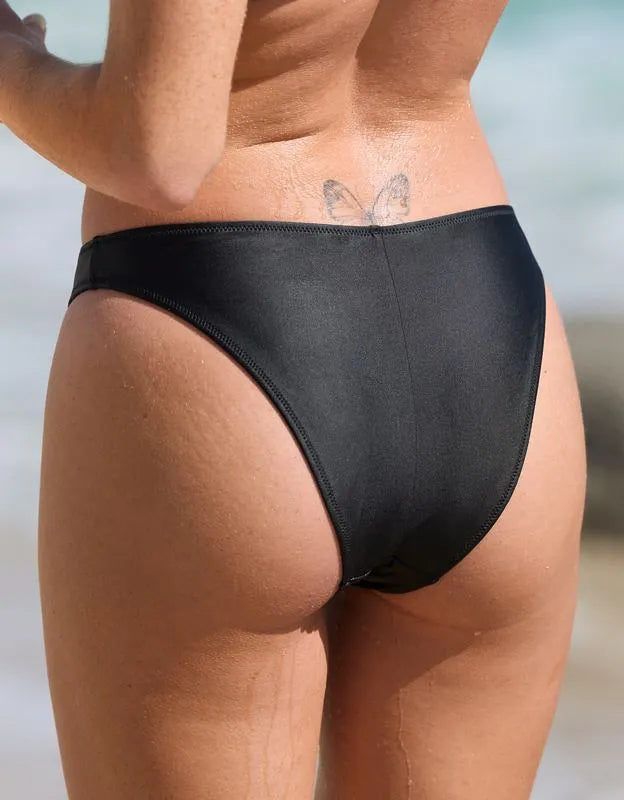 Aerie Mid Rise Cheeky Bikini Bottom