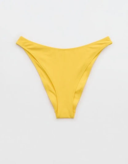 Aerie Mid Rise Cheeky Bikini Bottom