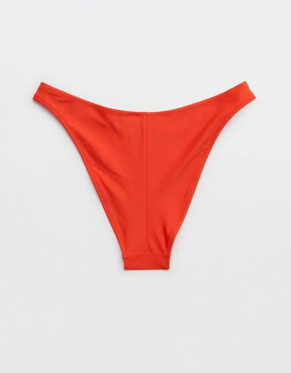 Aerie Mid Rise Cheeky Bikini Bottom