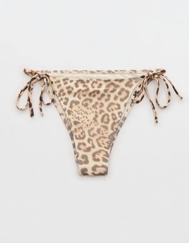 Aerie Mesh Cheekiest Side Tie Bikini Bottom