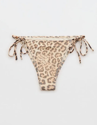 Aerie Mesh Cheekiest Side Tie Bikini Bottom
