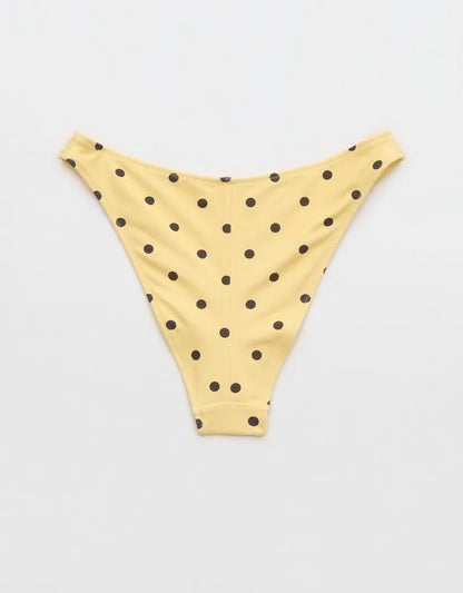 Aerie Mid Rise Cheeky Bikini Bottom