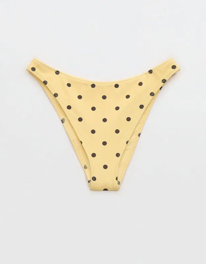Aerie Mid Rise Cheeky Bikini Bottom