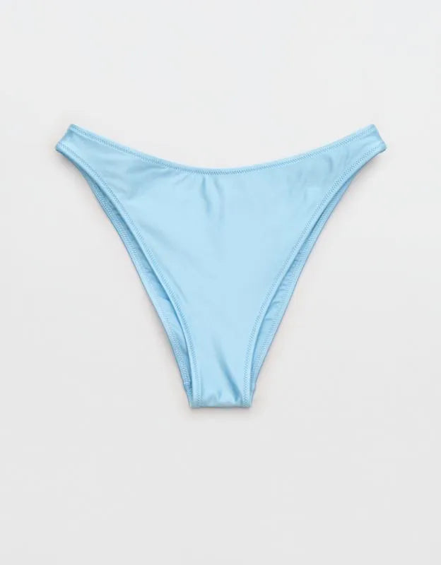 Aerie Mid Rise Cheeky Bikini Bottom