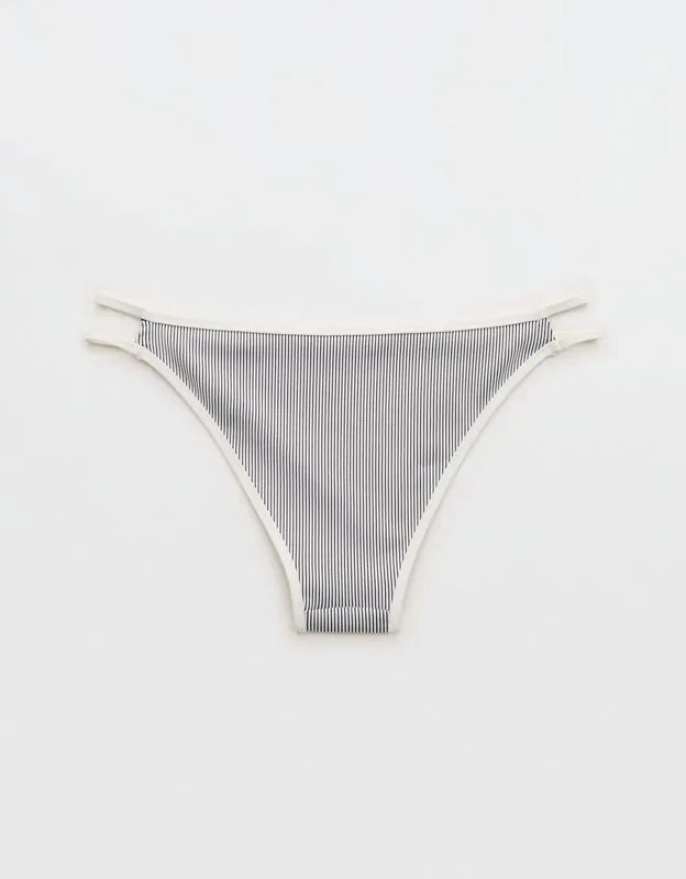 Aerie Ribbed Cheeky Bikini Bottom