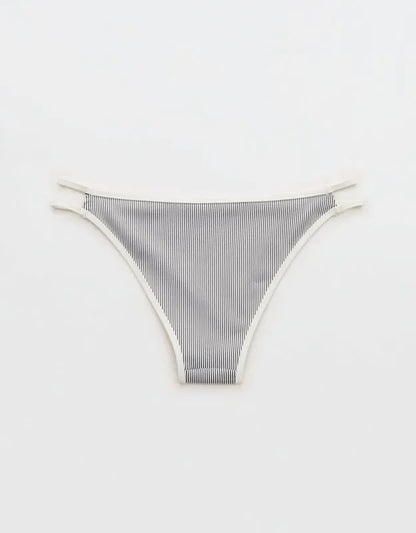 Aerie Ribbed Cheeky Bikini Bottom