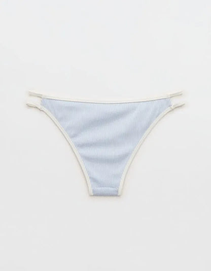 Aerie Ribbed Cheeky Bikini Bottom