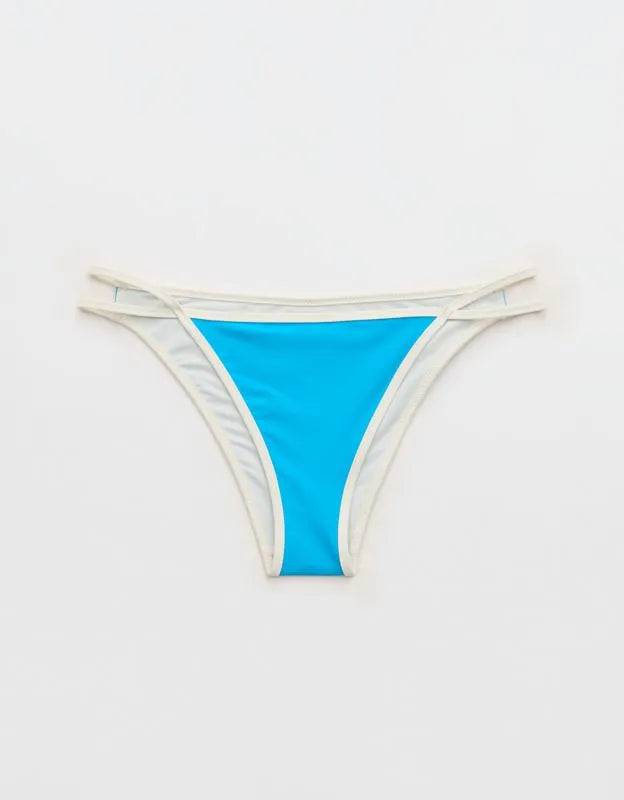 Aerie Ribbed Cheeky Bikini Bottom