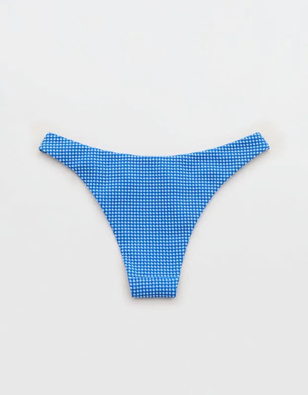 Aerie Gingham Cheeky Bikini Bottom